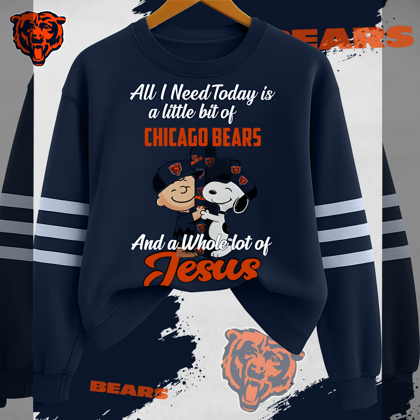 CHI And A Whole Lot Of Jesus Sweashirt DDT HLPHUONG