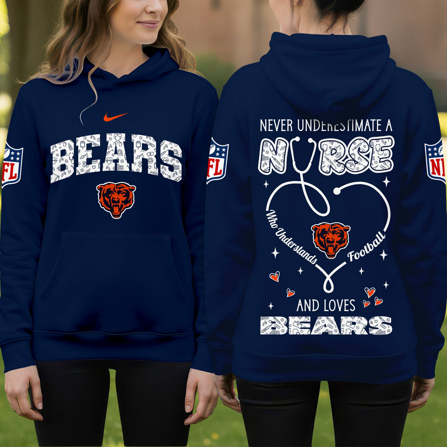 CHI Premium NFL Nurse Pride Hoodie DDT 101125 HLPHUONG