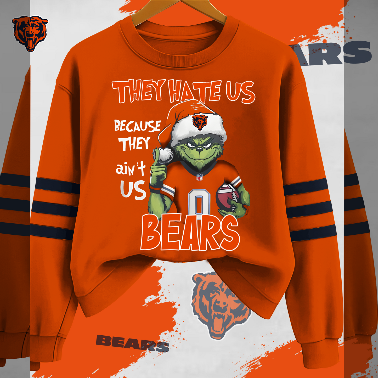 CHI x NFL They Hate Us Sweatshirt DDT HLPHUONG