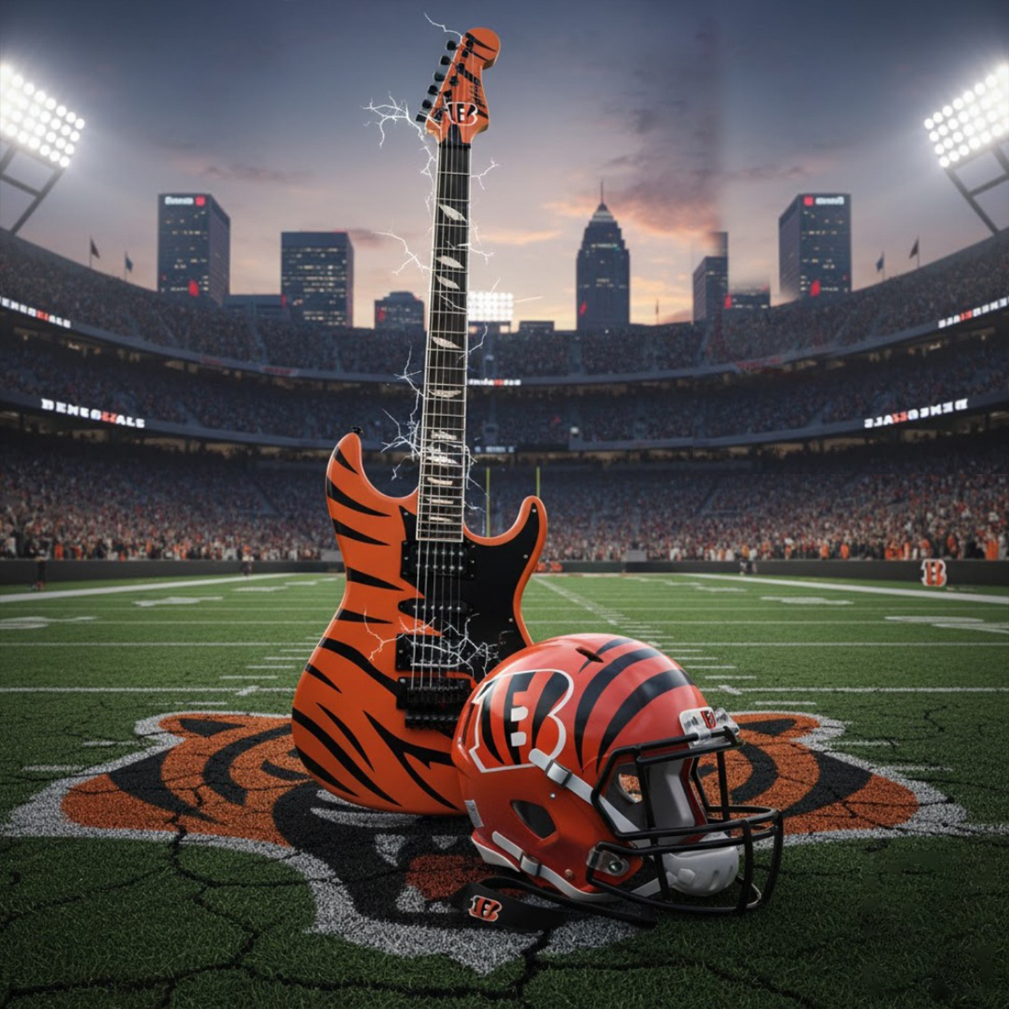 CIN x NFL Signature Decor Statue DatND DVT