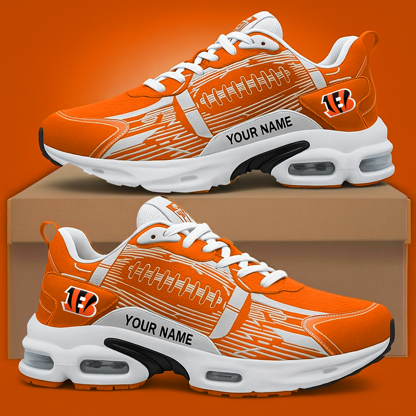 CIN x NFL Sport Sneakers Limited Edition DATND TANTD 101125