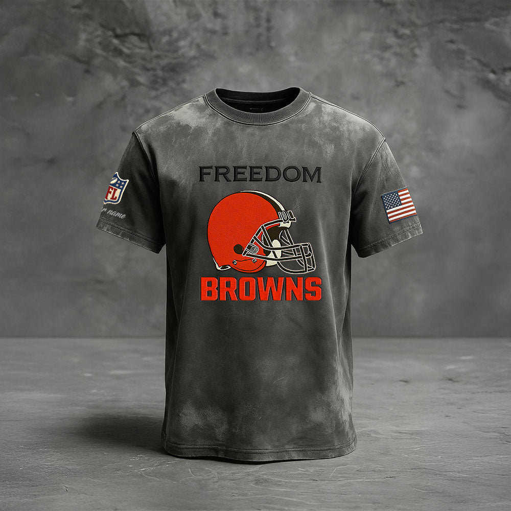 CLE Premium NFL The Freedom Washed Tee DatND DVT
