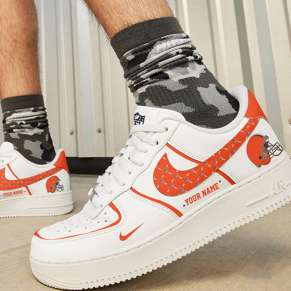 CLE Premium NFL V3 AF1 Sneaker DDT CTND