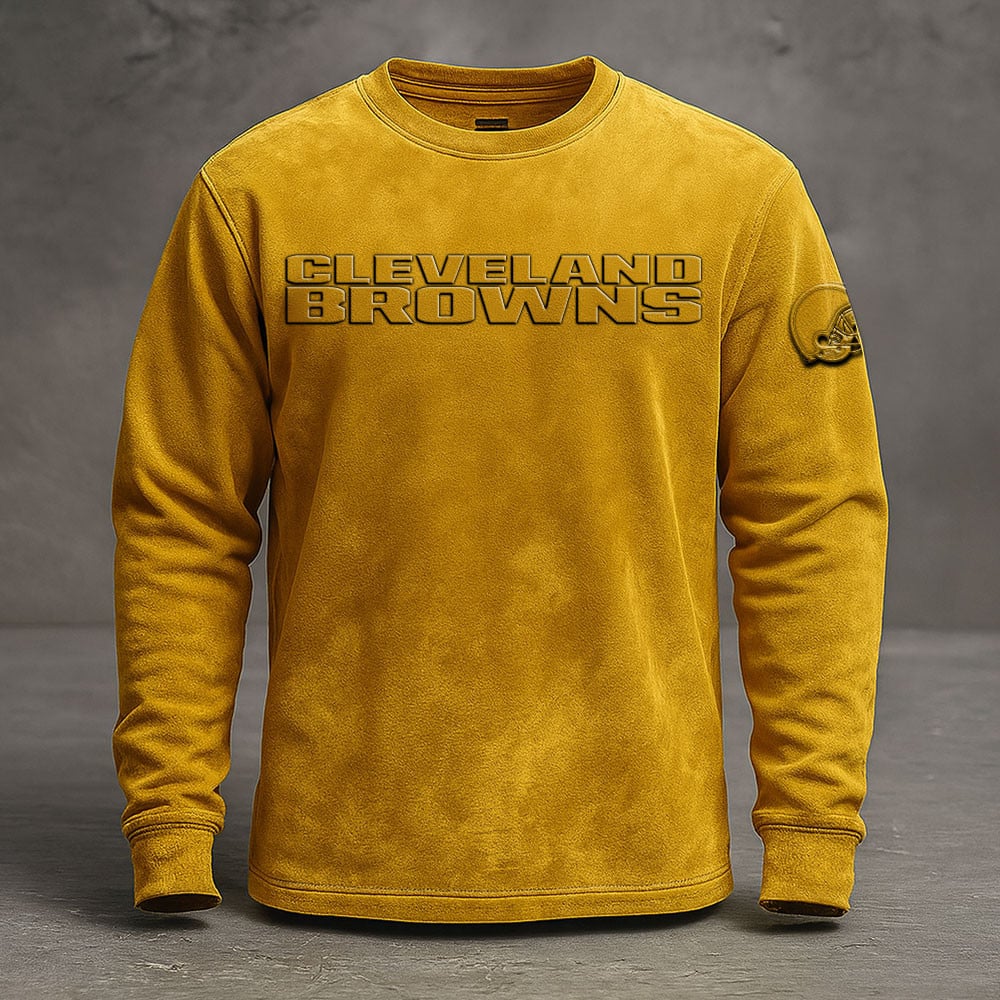 CLE x NFL Embossed SweatShirt DATND TANTD
