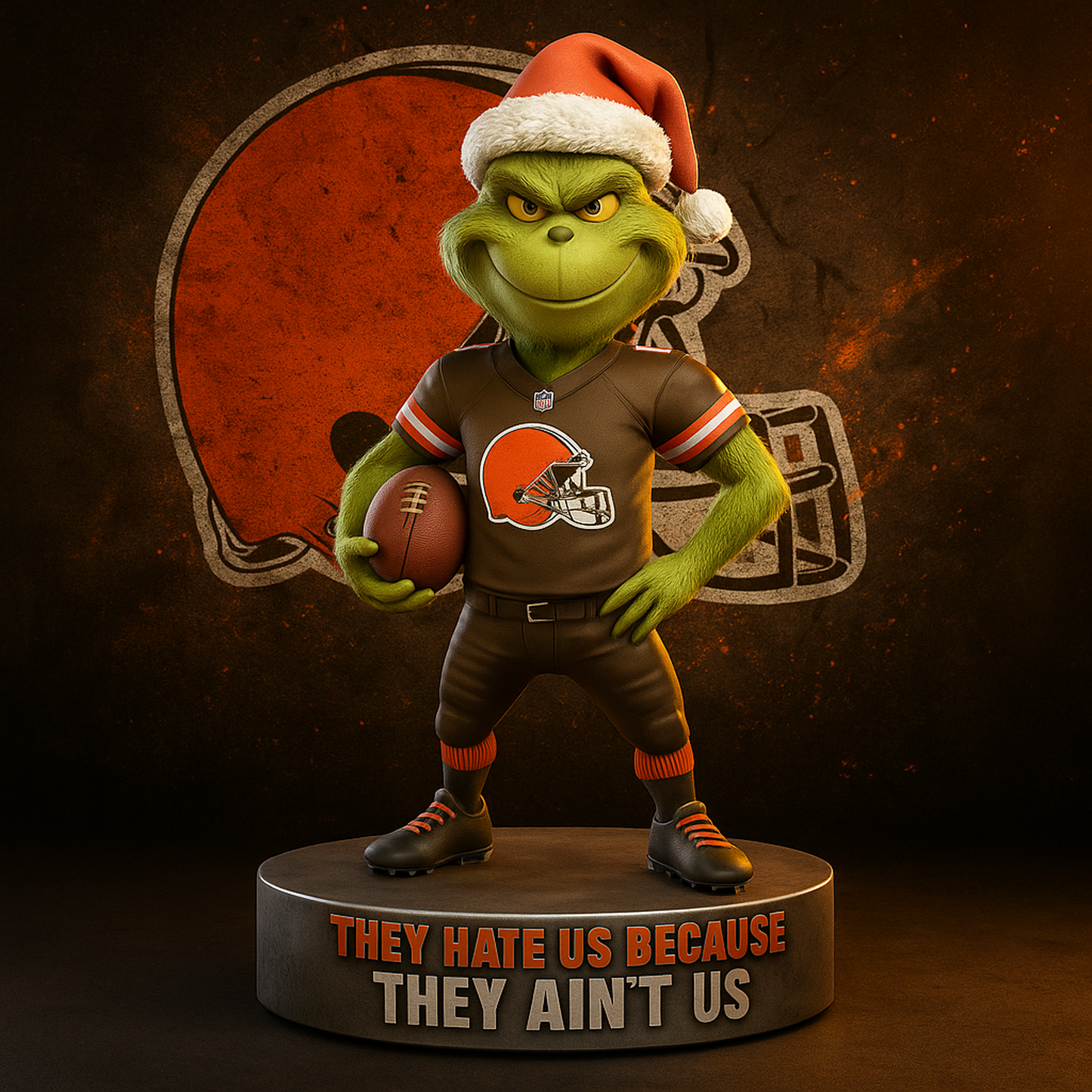 CLE x TG Christmas Acrylic Art Block DATND TANTD