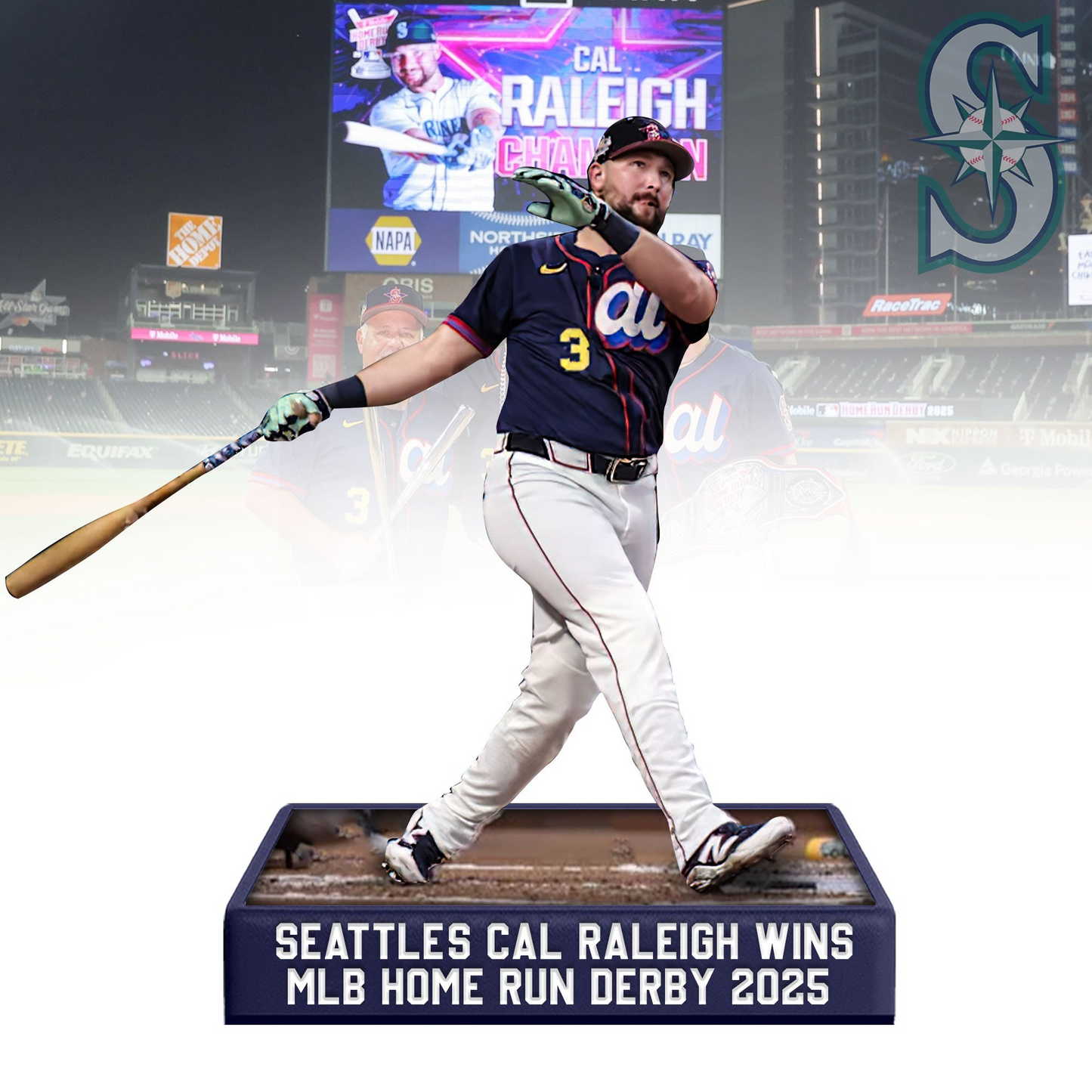 CR29 - SM Mobile Home Run Derby 2025 V3 Premium Acrylic Plaque DDTTTV