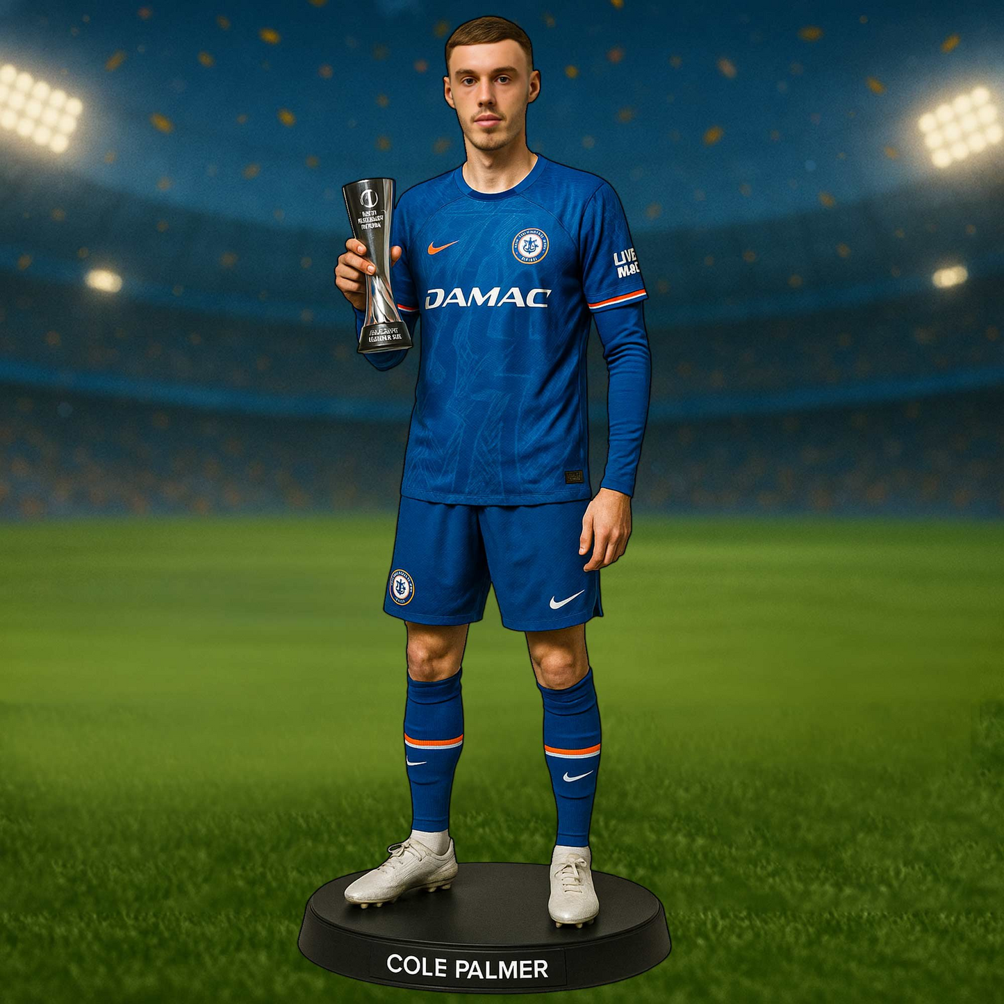 CHE UEFA Conference Champions 2025 V9 Premium Acrylic Plaque DDTCTND