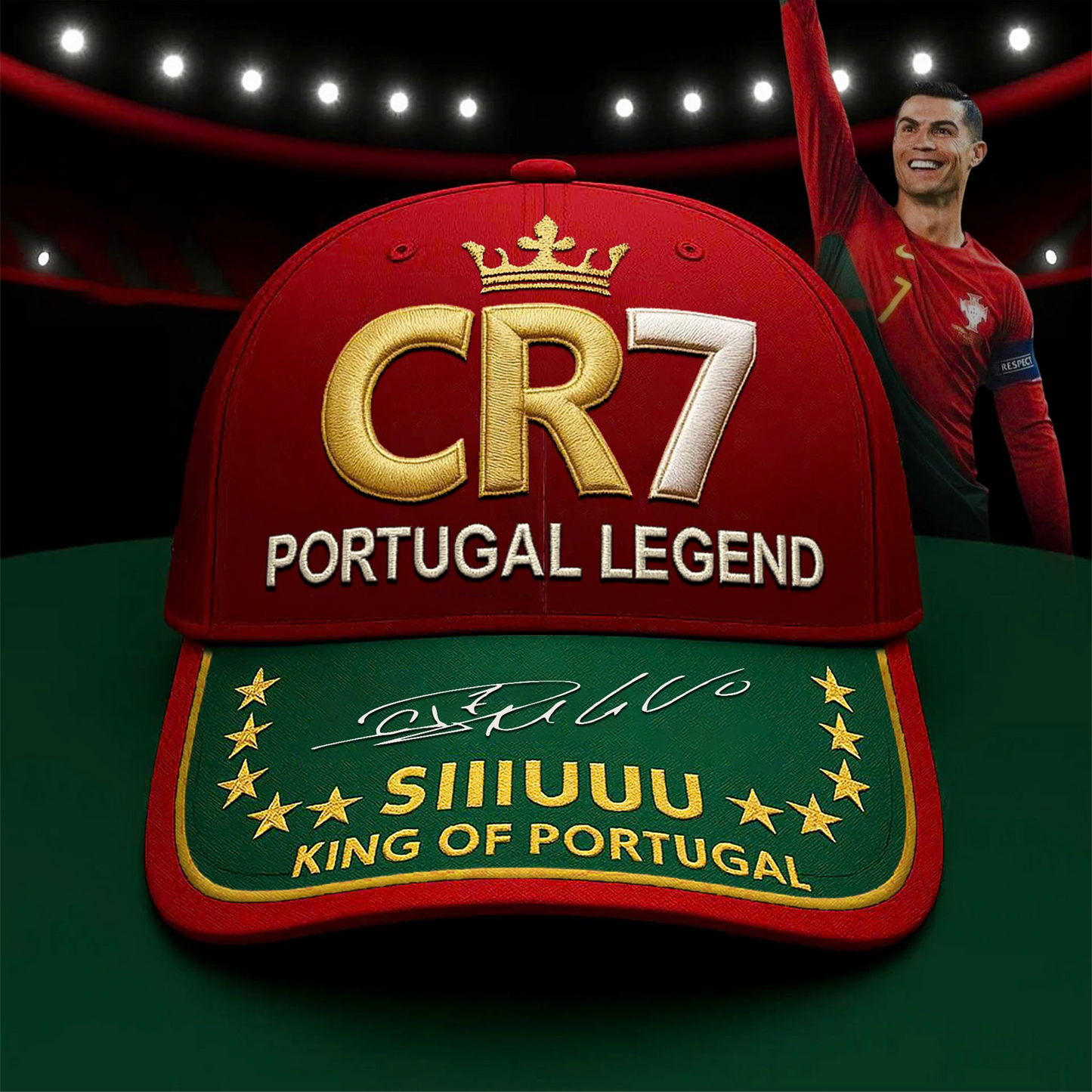 CR7 x Portugal PREMIUM CAP V1 DATND TANTD