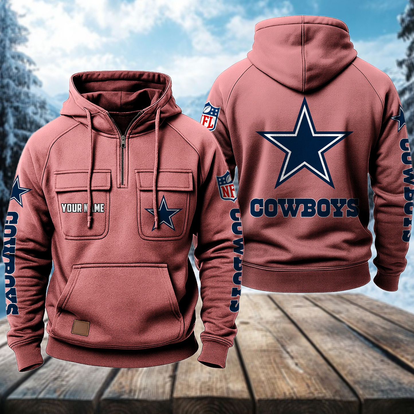 DAL x NFL Premium Hoodie DATND TANTD