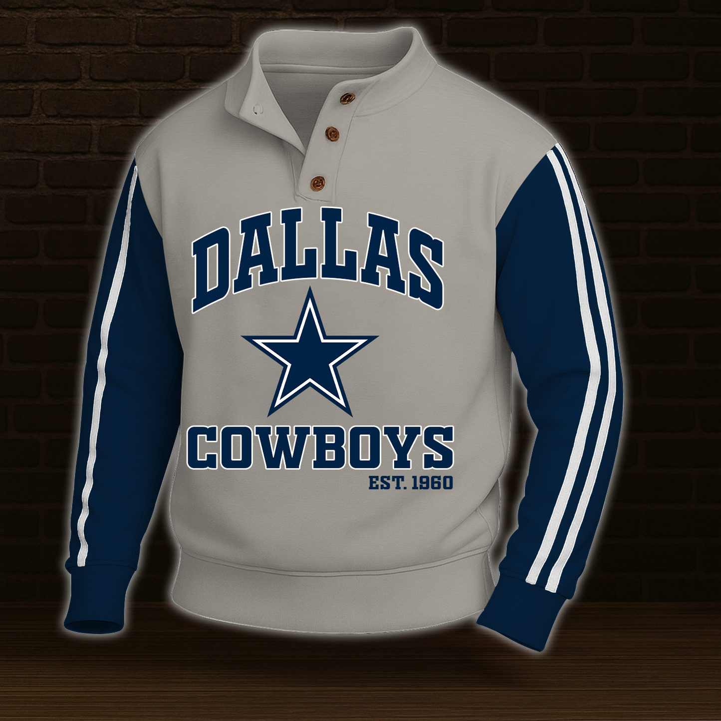 DAL x NFL Stand Collar Sweatshirt DATND TANTD 031025
