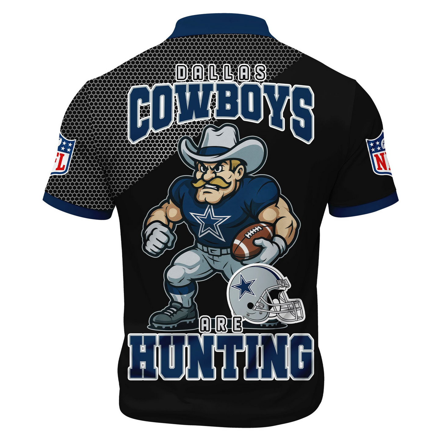 DC Premium NFL Game Day Polo With Zipper Shirt DDT NTL