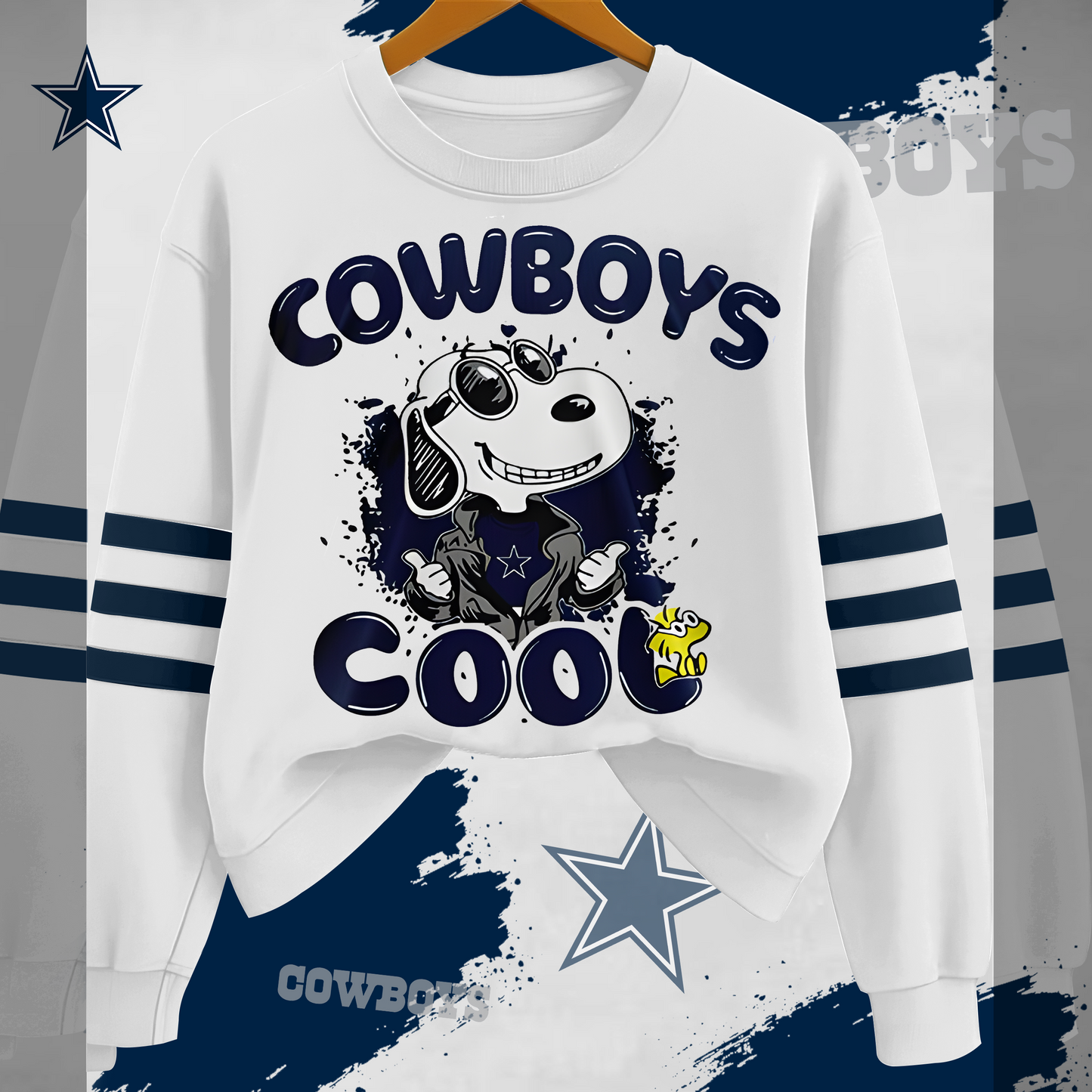 DC Premium NFL Snoopy Cool Sweatshirt DDT HLPHUONG