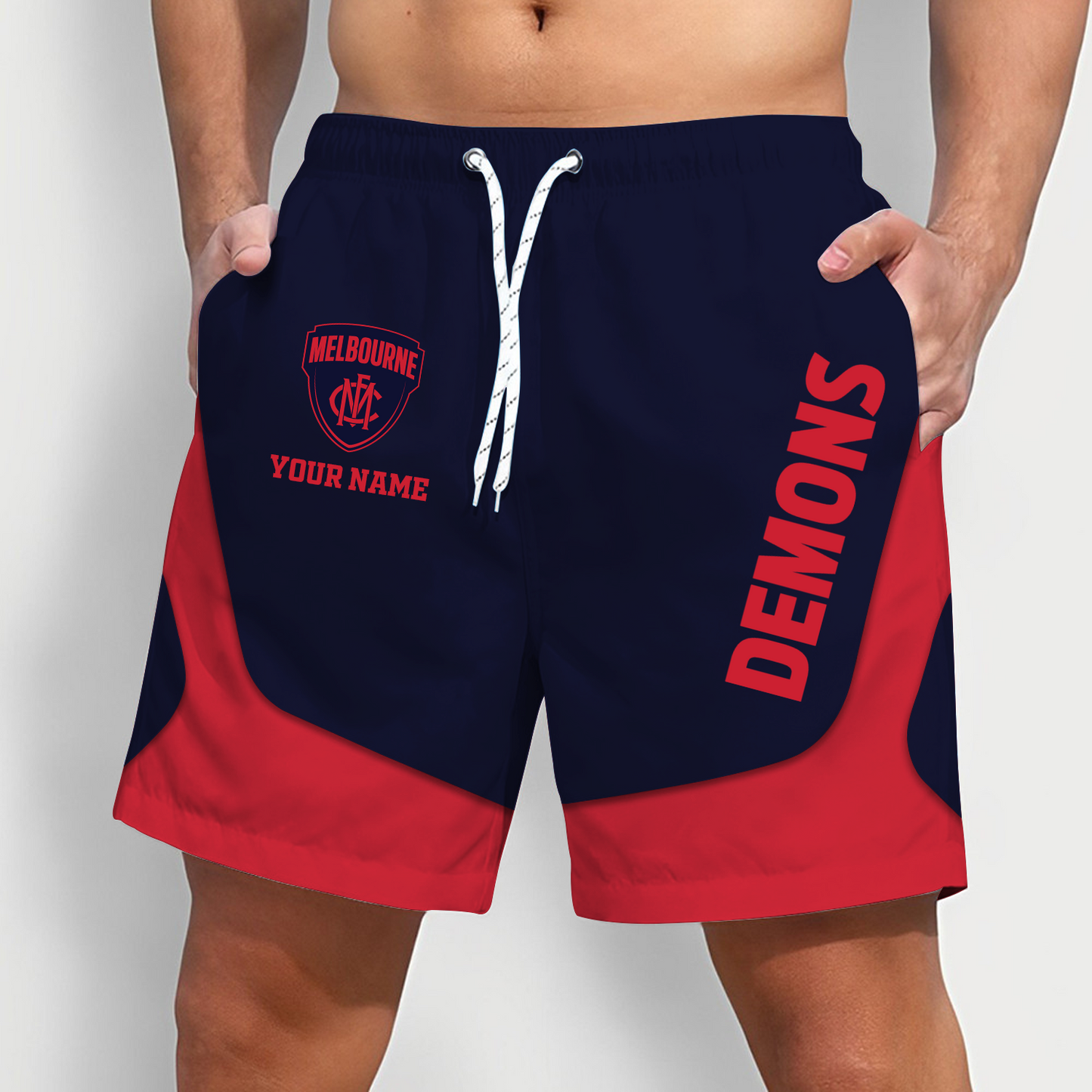 DEM x AFL Team Special Short Pants For Men Custom Name Gifts DATND TANTD