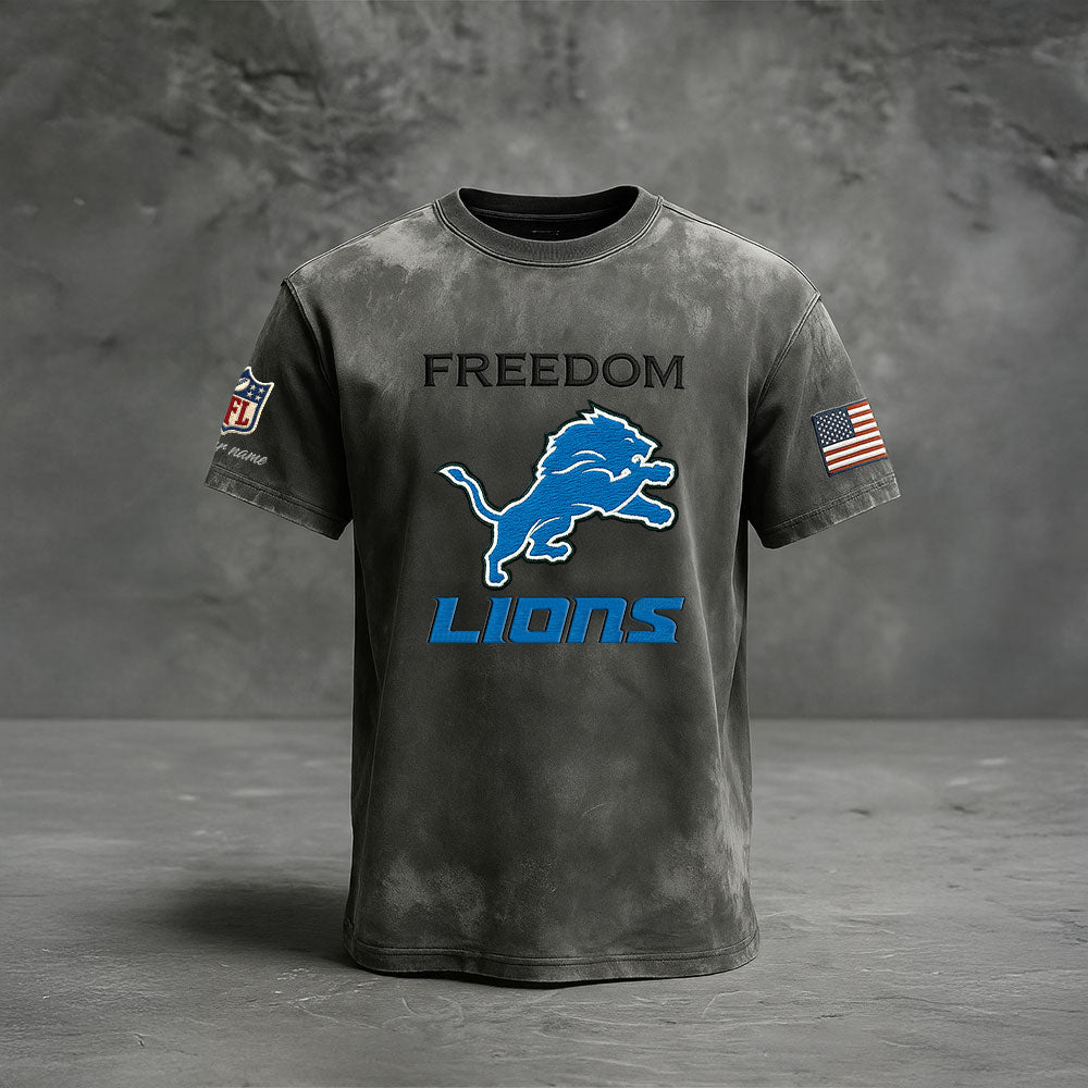DET Premium NFL The Freedom Washed Tee DatND DVT