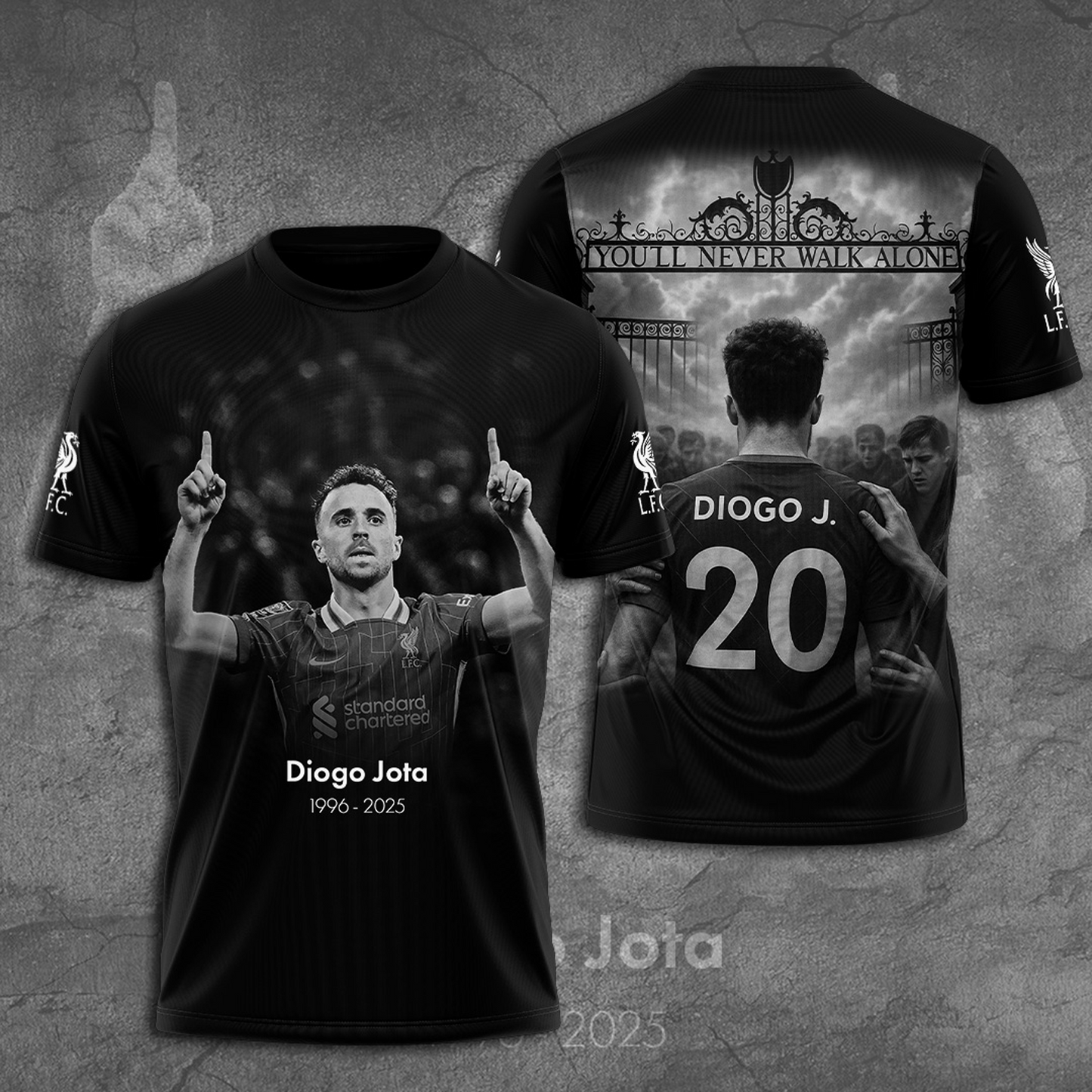Rip Diogo in memory 1996 - 2025 3D Shirt V7 0307 DatND DVT