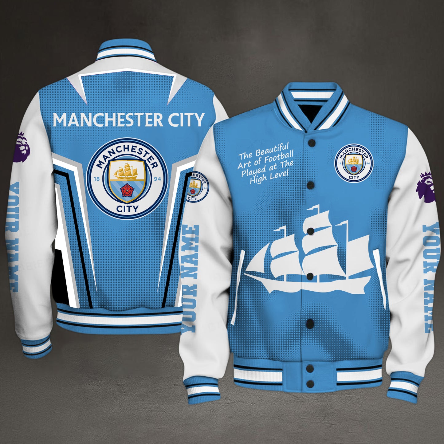 Elite Victory EPL X MANC Varsity Jacket Edition 2025 NDT NHM