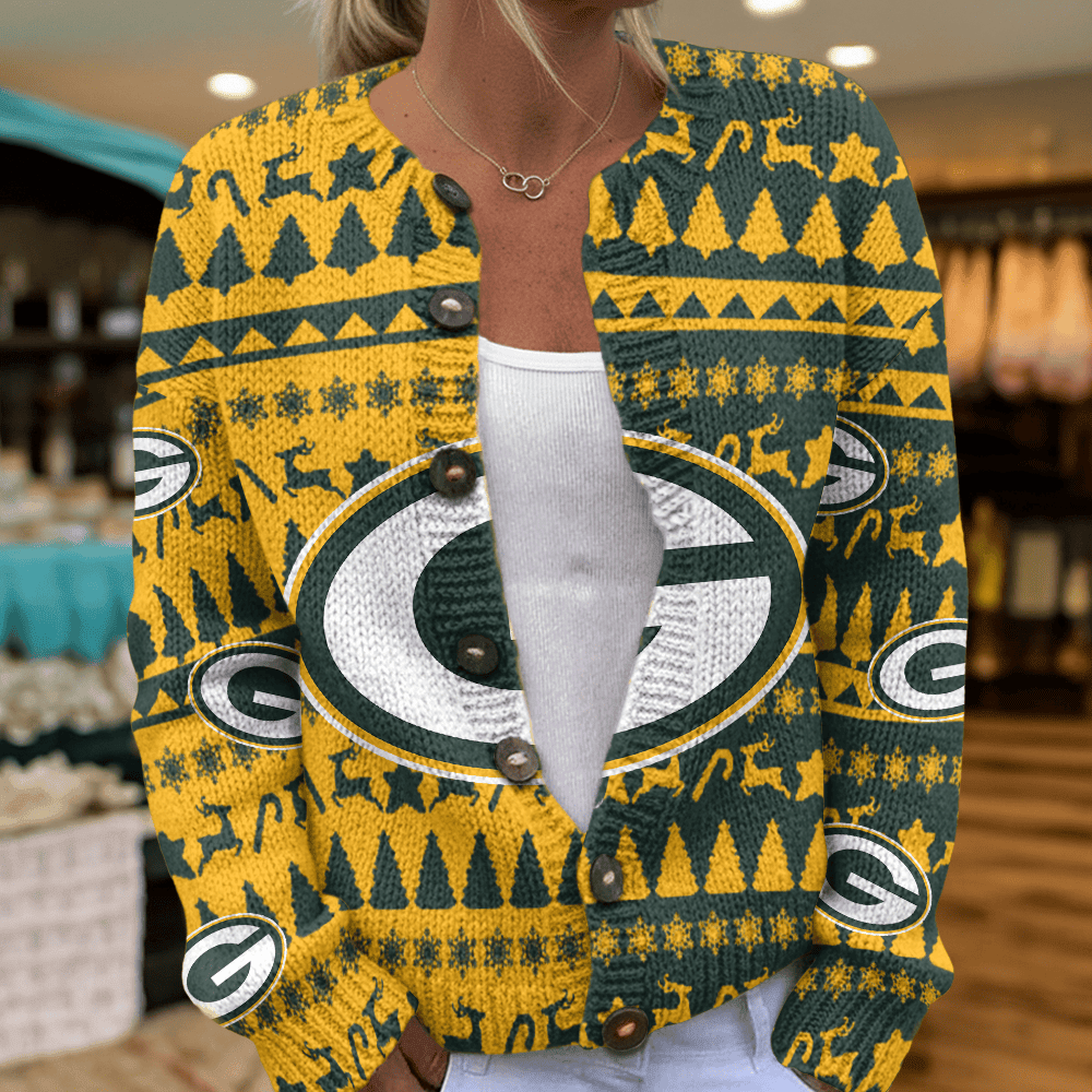 GB x NFL Cardigan Sweatshirt With Button V2 DatND DVT