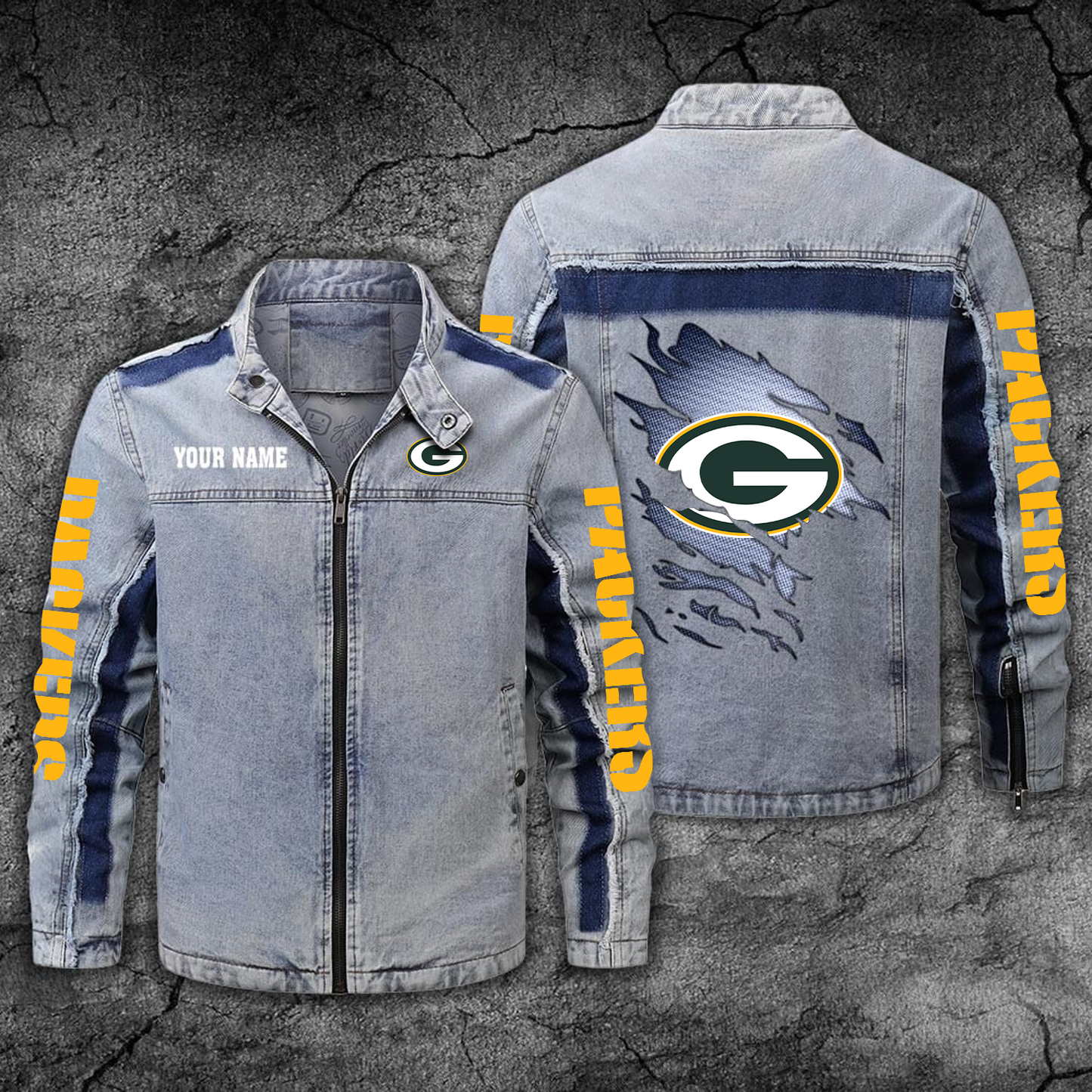 GB x NFL Jean Jacket DATND TANTD
