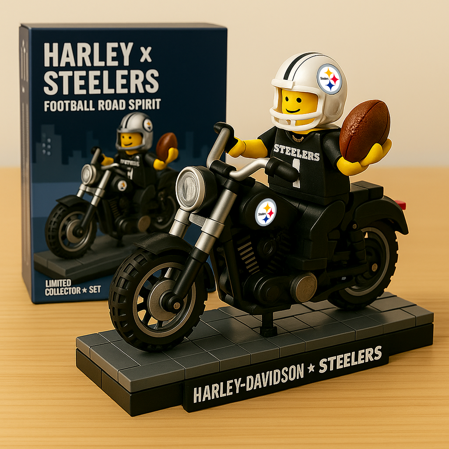 HD x PIT NFL Humorous Building Block Set DatND DVT