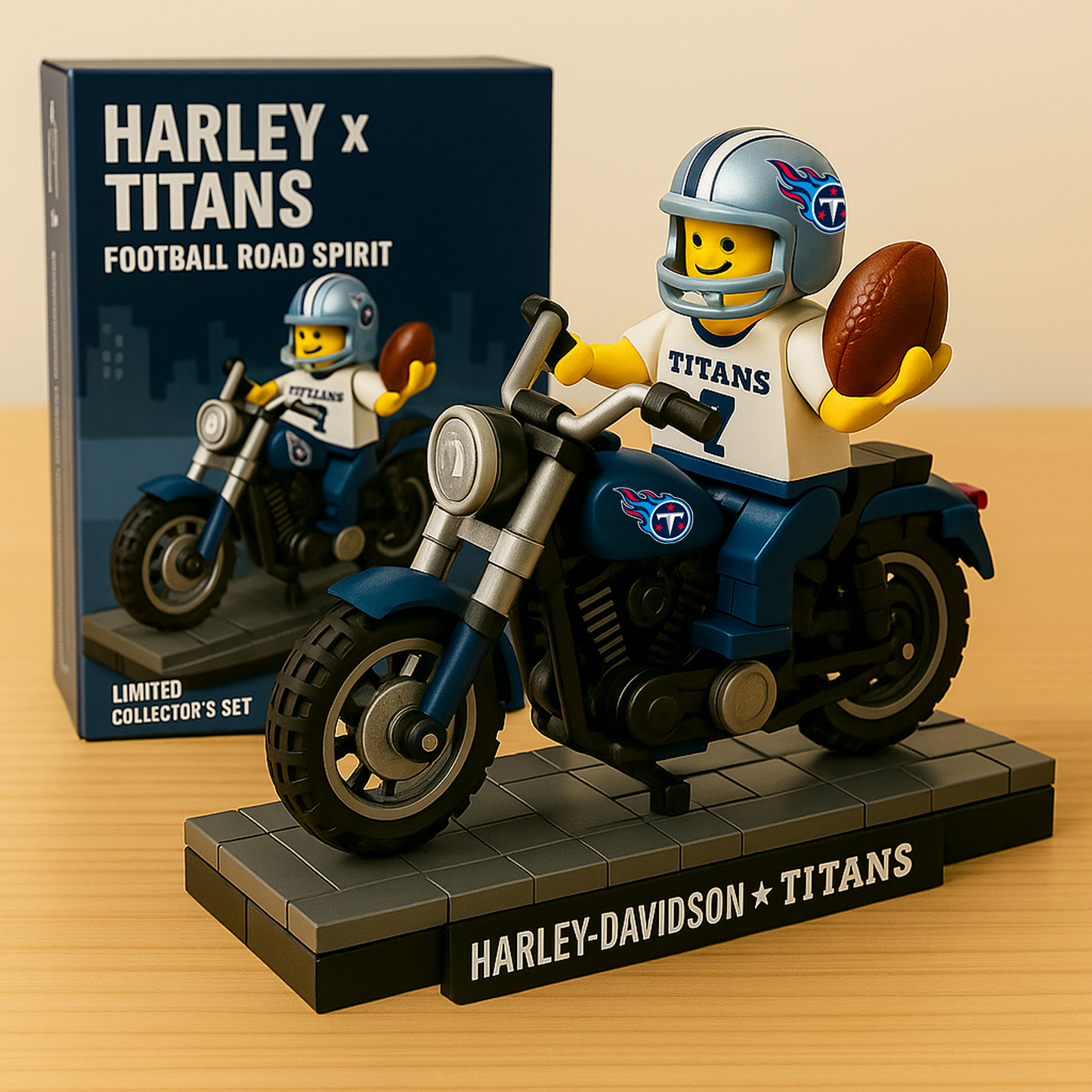 HD x TEN NFL Humorous Building Block Set DatND DVT