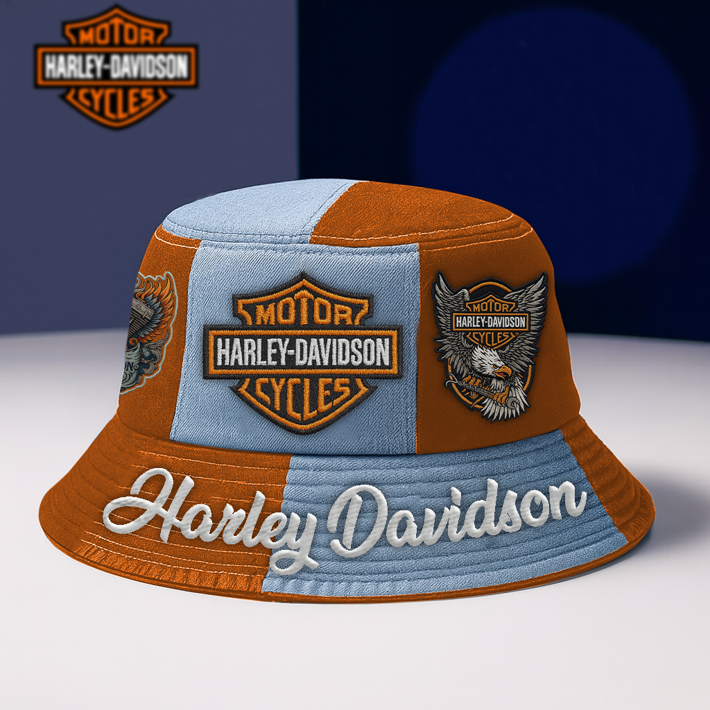 HD Premium Motorcycle V2 Bucket Hat DDT CTND