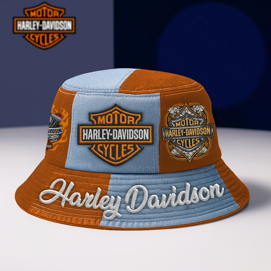 HD Premium Motorcycle V3 Bucket Hat DDT CTND
