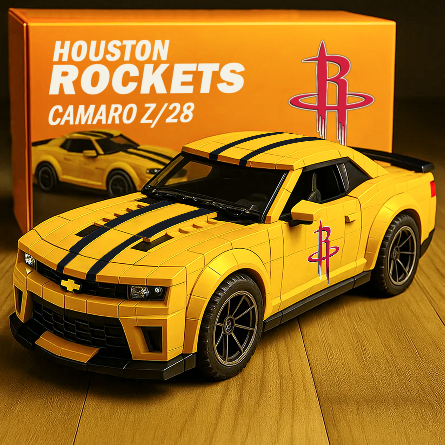 HOU x NBA Basketball Team Camaro Z28 DatND DVT