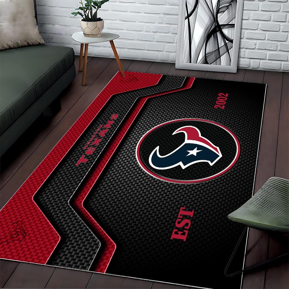 HOU x NFL Modern Sports Living Room Rug DatND DVT