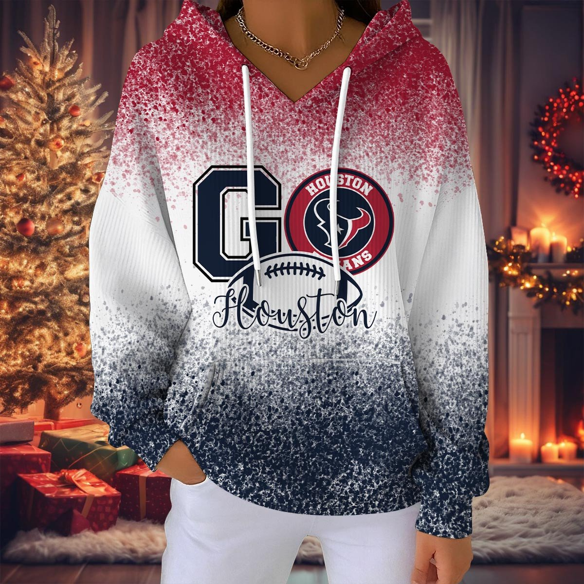 HT NFL Women Hooded Sweatshirt DDT NTL