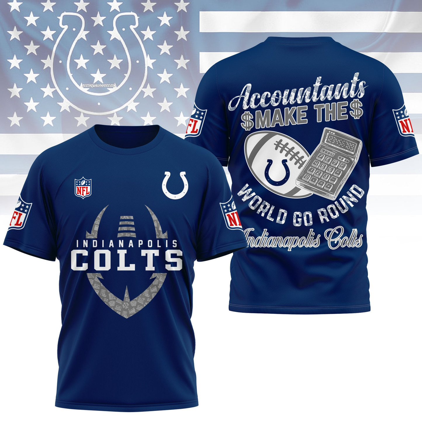 IC Premium NFL Accountant Pride Fan 3D Shirt DDT CTND