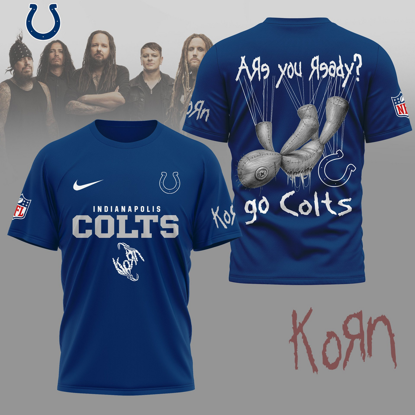 IC Premium NFL Korn Fan Shirt DDT CTND