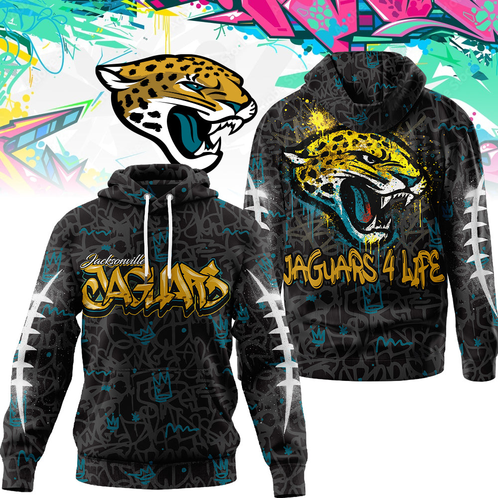 JAC Premium NFL Special Graffiti My Team 4 Life Hoodie DatND DVT