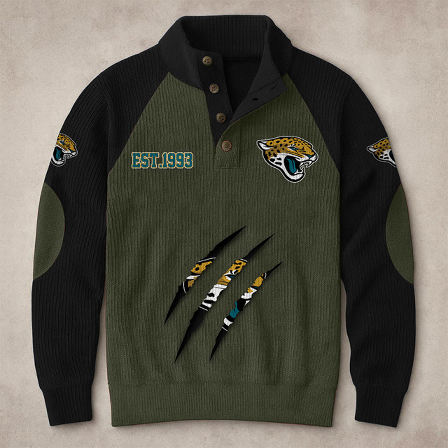 JAC X NFL corduroy colorblock long sleeves V1 NAK THUONGNH