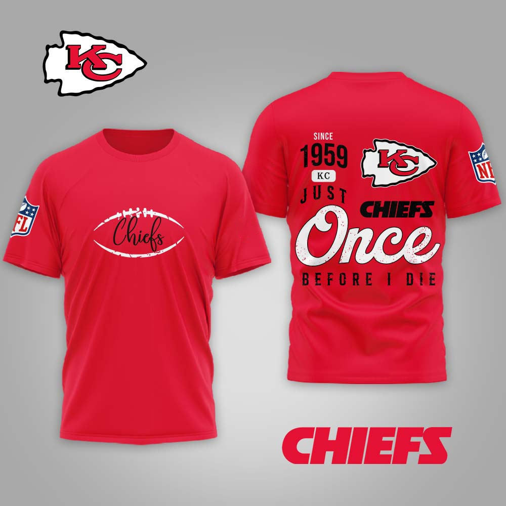 KCC Premium NFL Once Before I Die Shirt DDT CTND