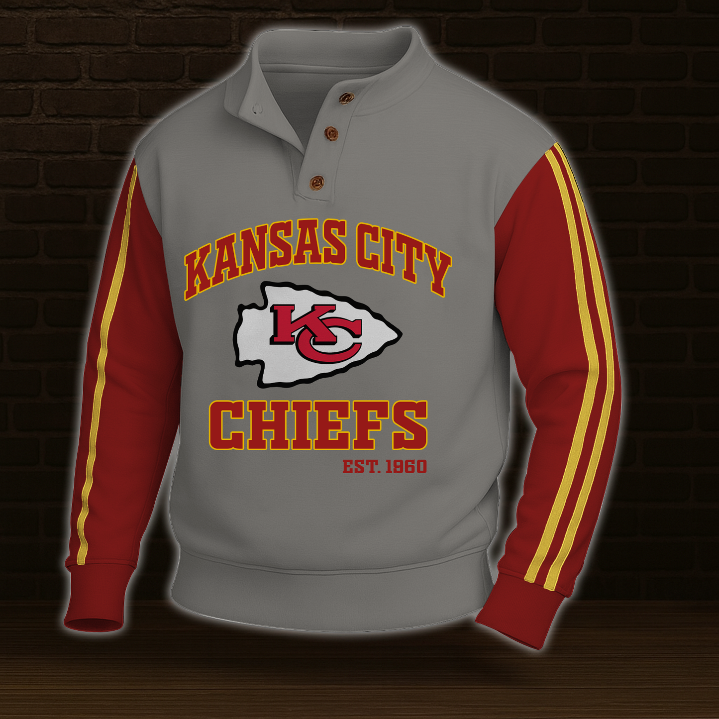 KCC x NFL Stand Collar Sweatshirt DATND TANTD 031025