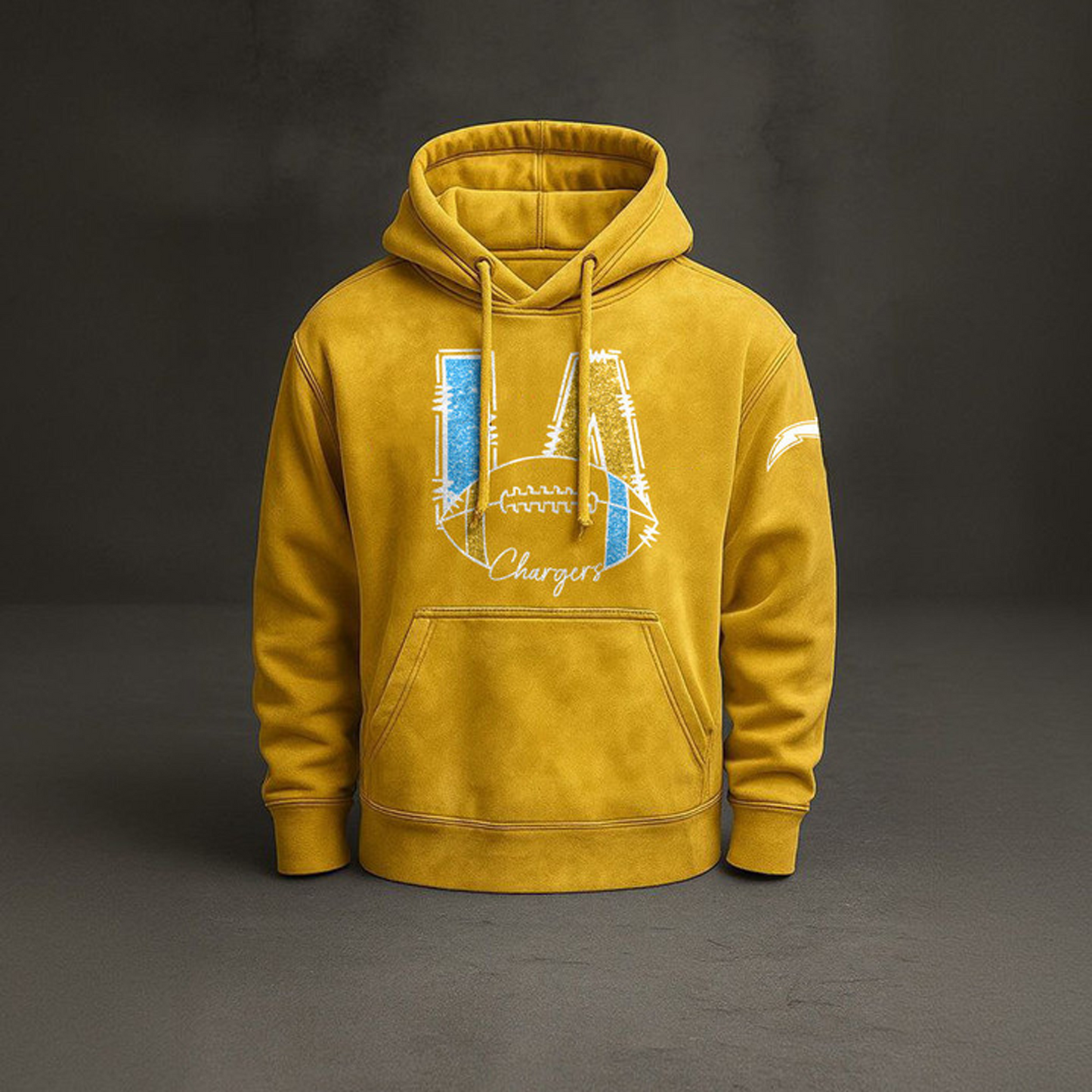 LAC x NFL Embossed Hoodie DatND THUONGNH