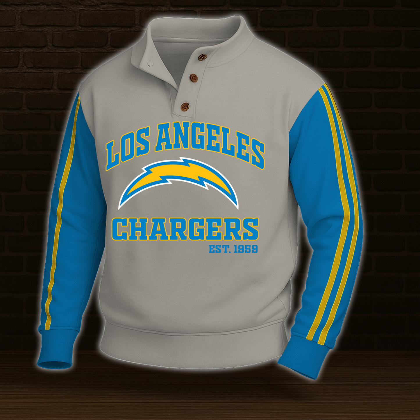 LAC x NFL Stand Collar Sweatshirt DATND TANTD 031025