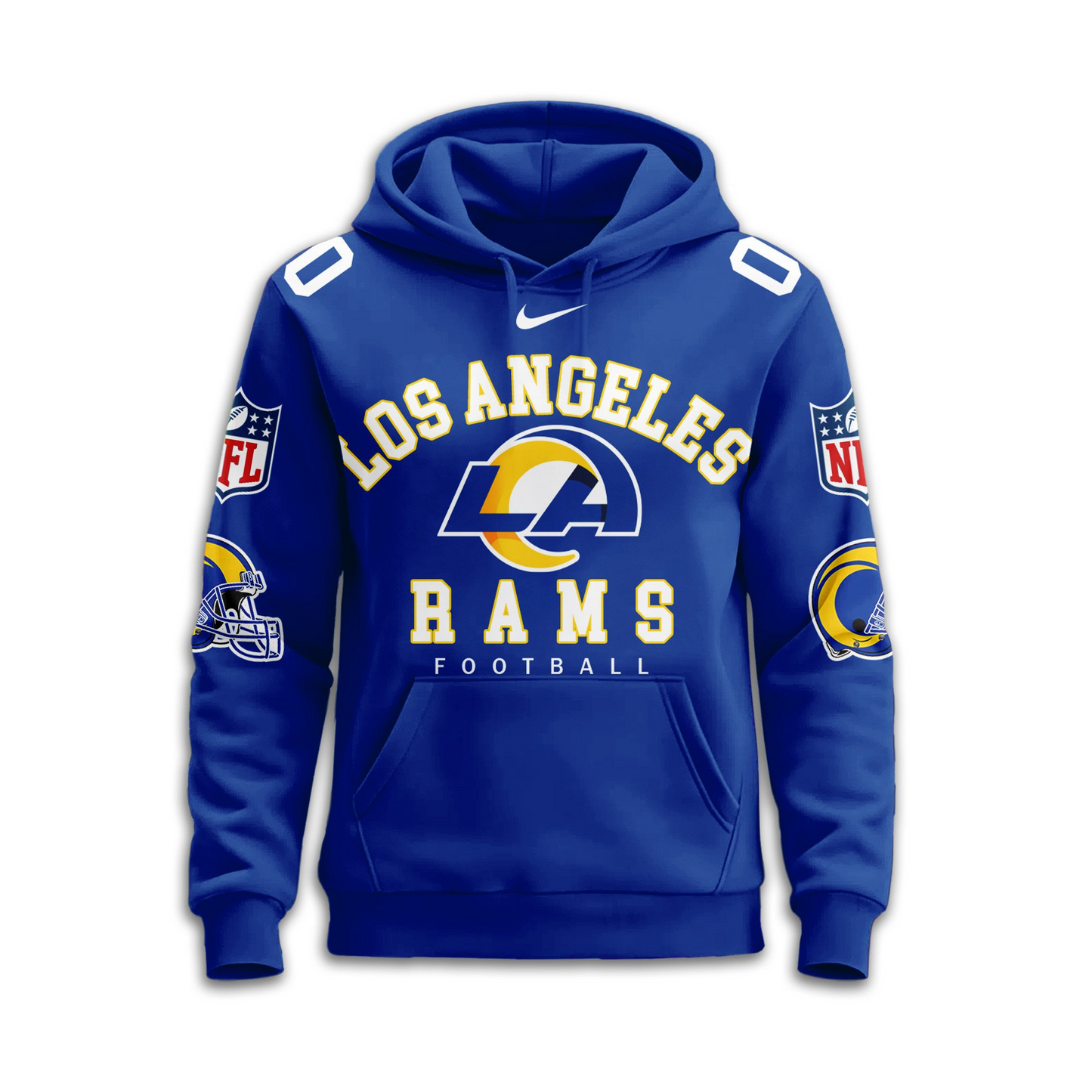 LAR Premium NFL Custom Game Day Hoodie DDT NTL
