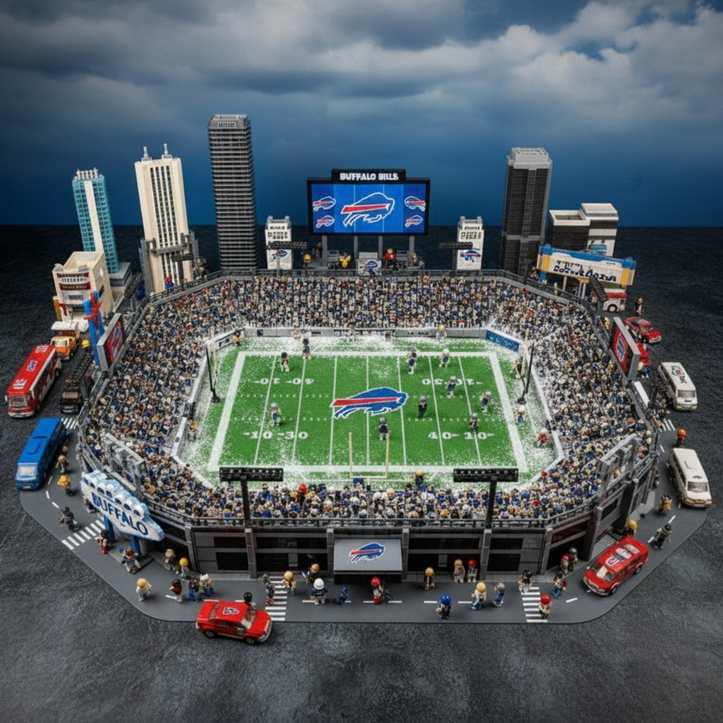 LEGO BUF x NFL Display Stadium DatND DVT