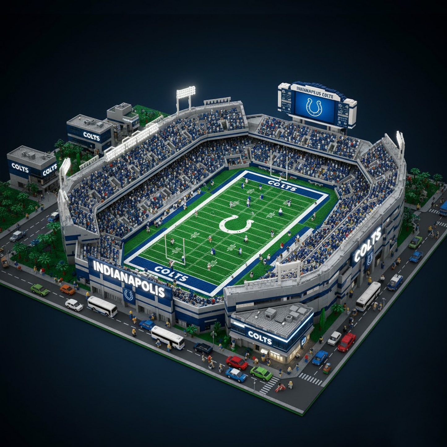 LEGO IND x NFL Display Stadium DatND DVT