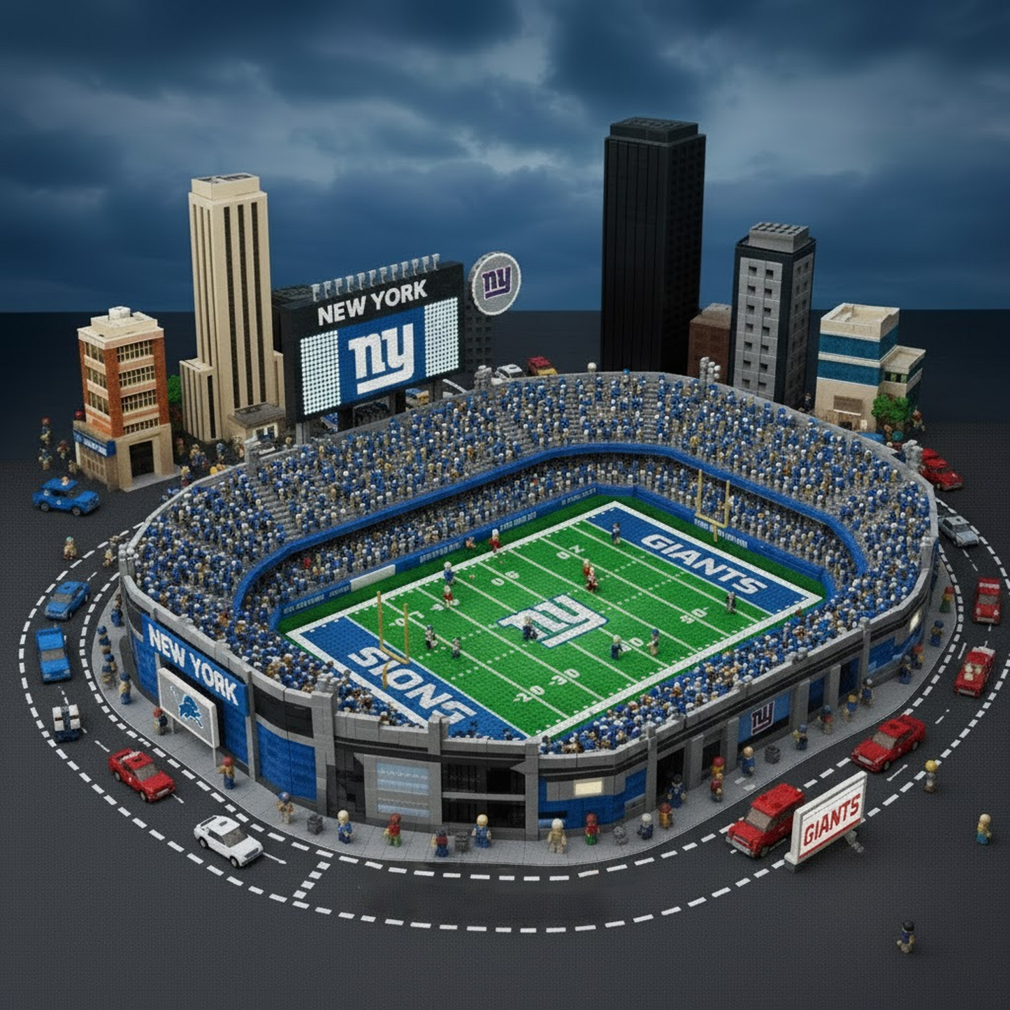 LEGO NYG x NFL Display Stadium DatND DVT