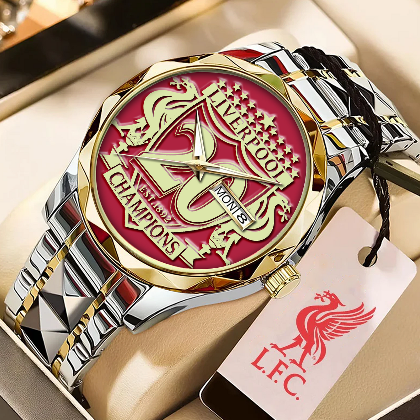 LIV x RL Alloy Luxury Quartz Watch V4 DATND TANTD