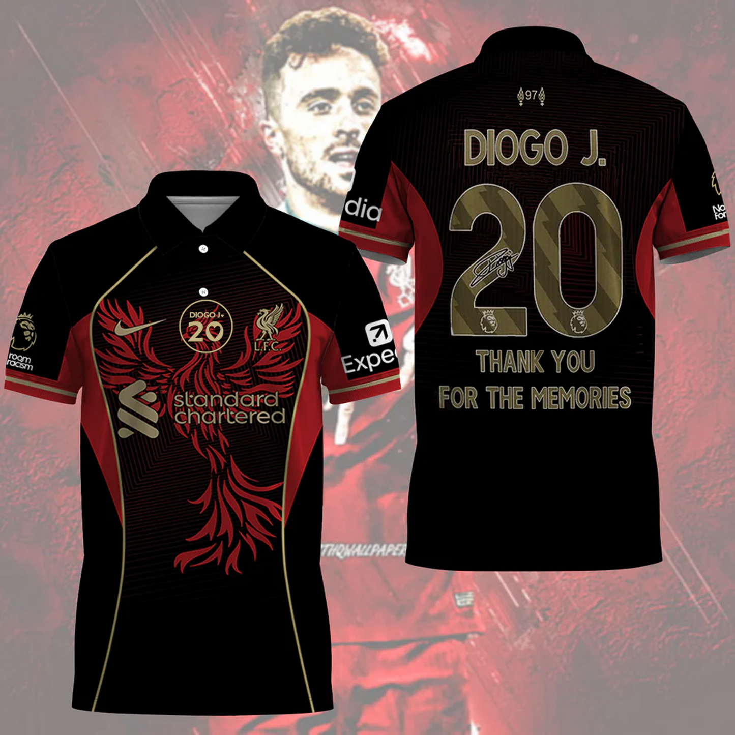 DJ20 x Liv 3D Shirt Thank You For The Memories NDDDVT