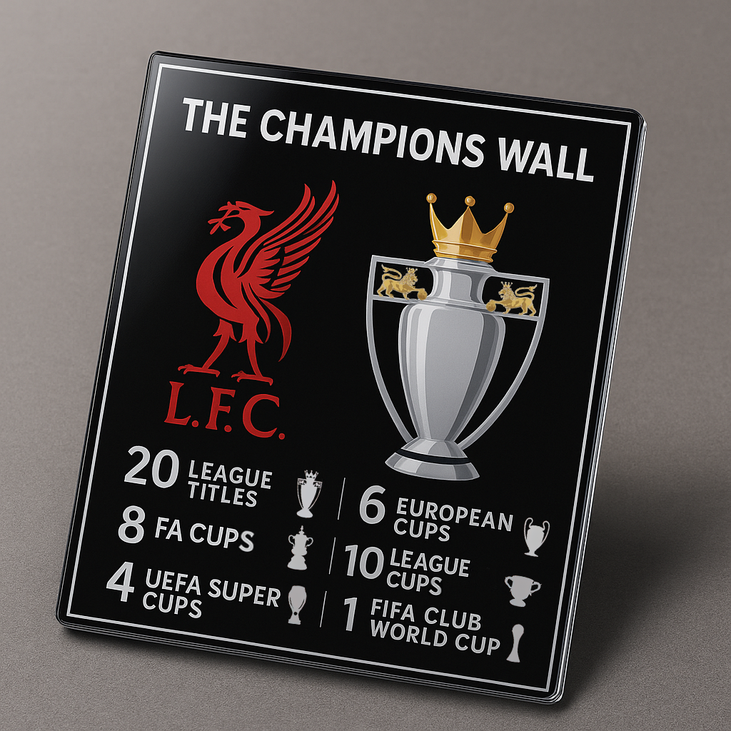 LIV - The Champions Wall Premium Acrylic Plaque DDTCTND