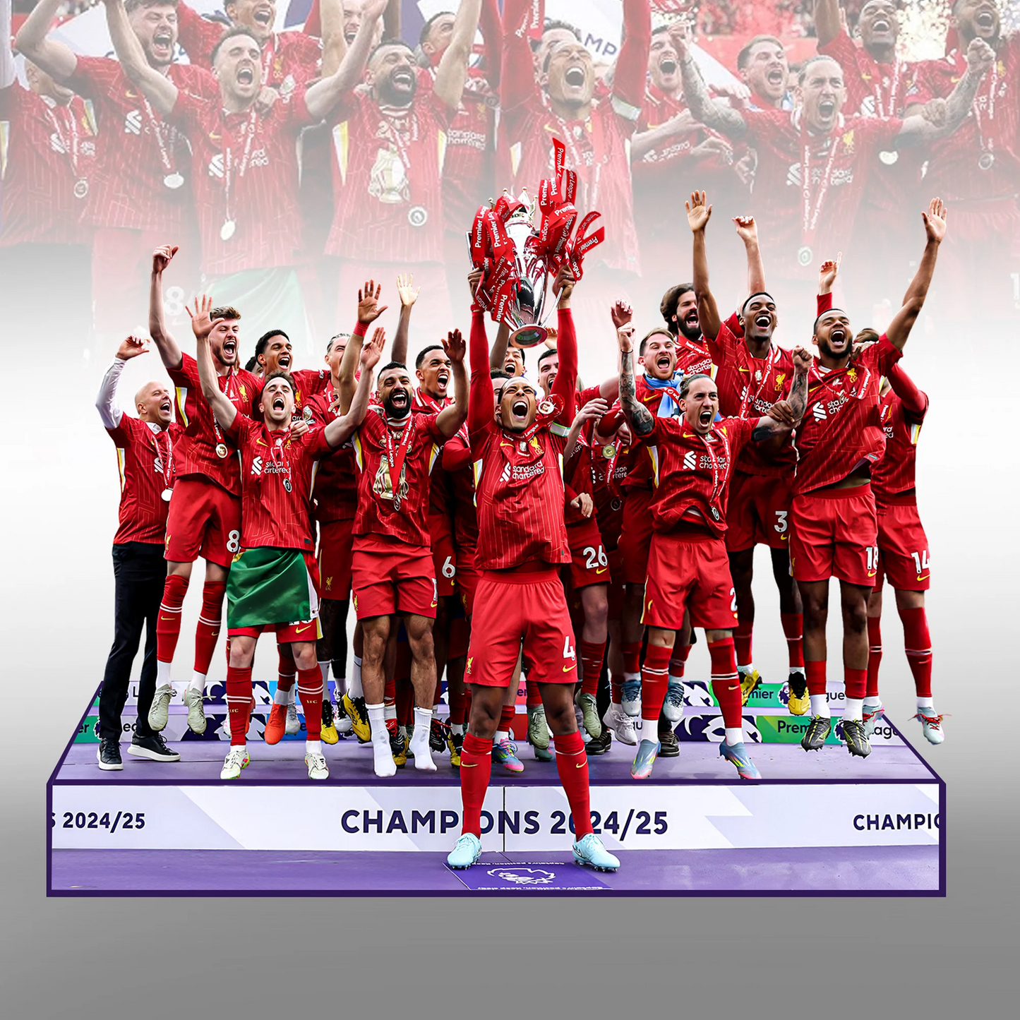 LIV Champions Premier League 2025 Premium Acrylic Plaque V2 NDD DVT