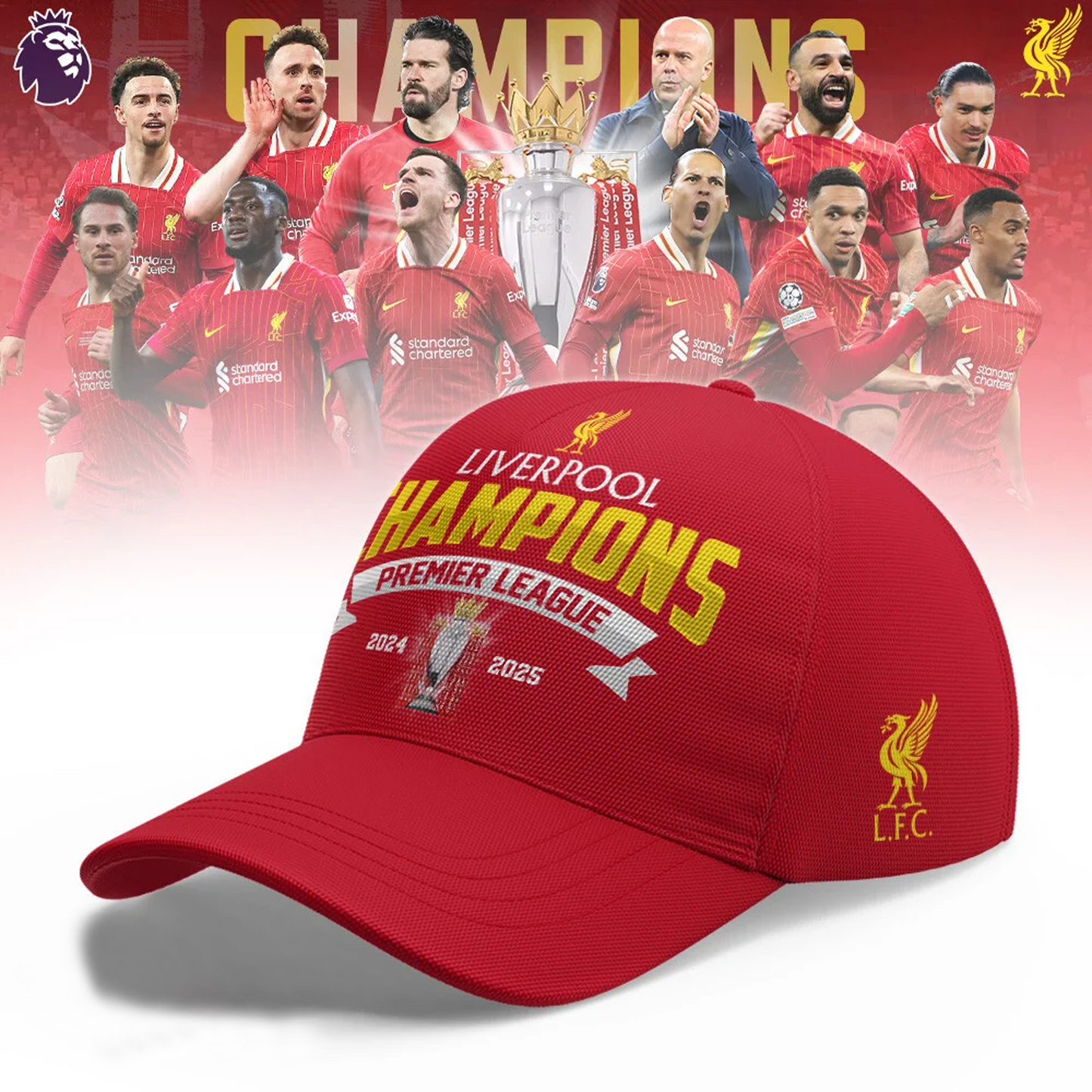 LIV F.C Premier League Champions Cap 2025 NDD
