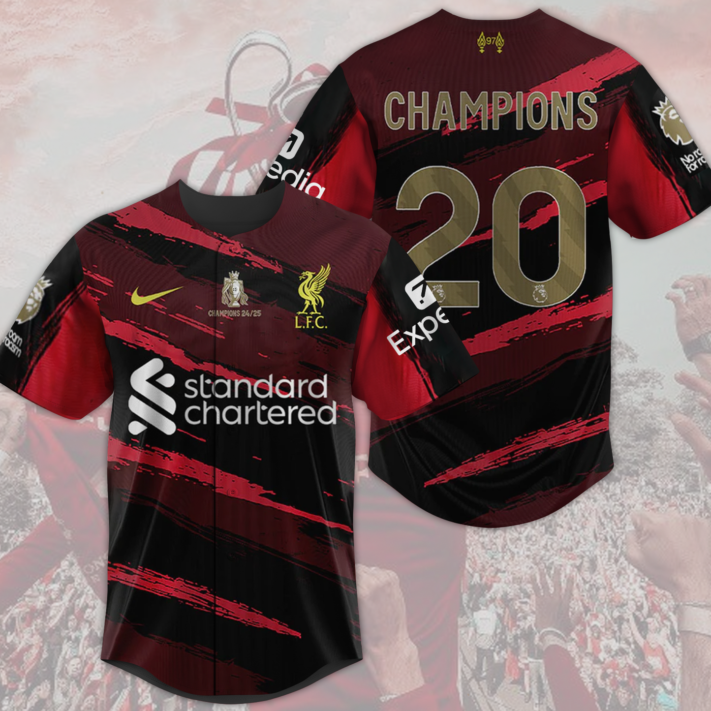 Liv FC Baseball Jersey V5 2506 DatND DVT