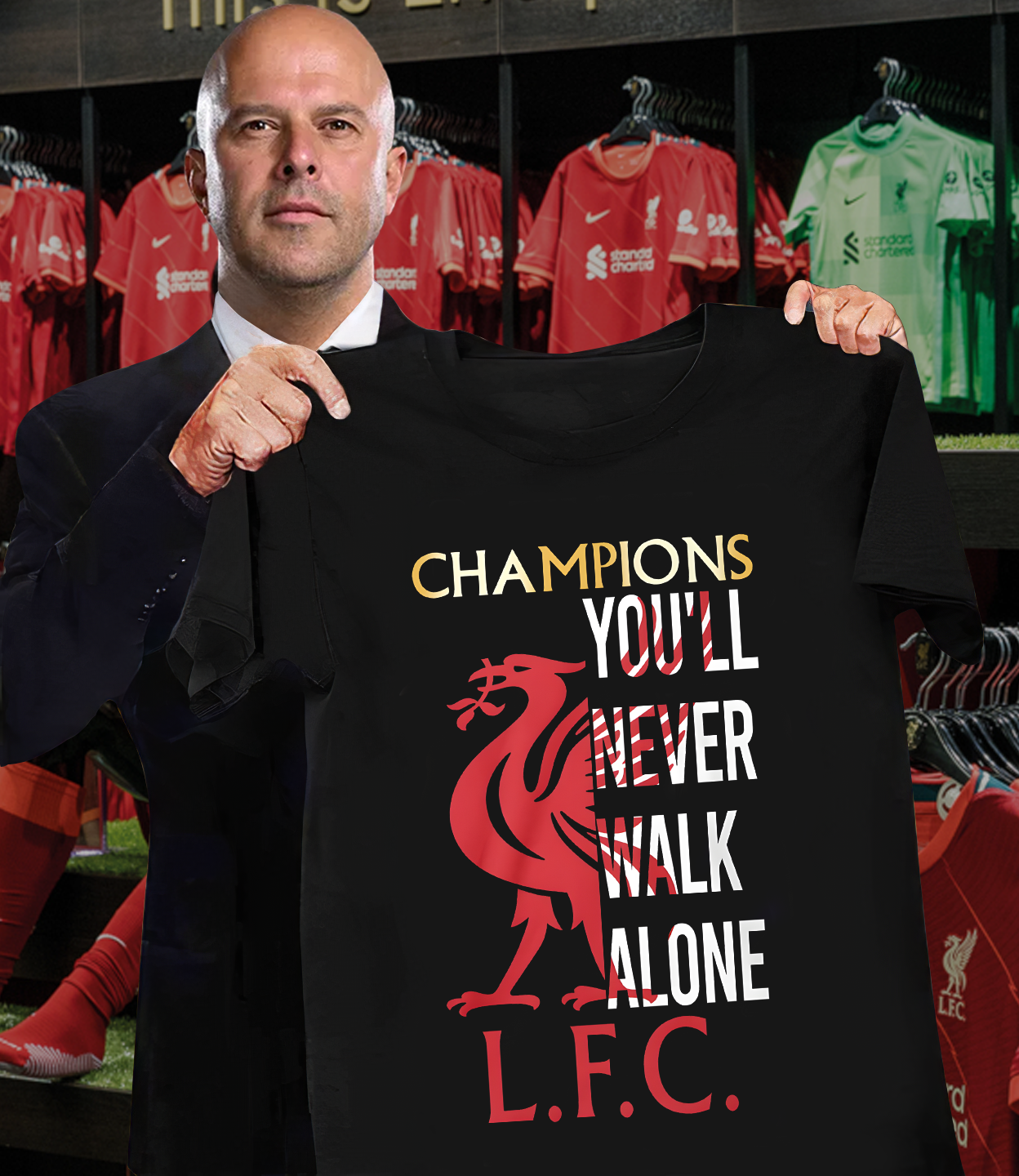 LIV Champion You'll Never Walk Alone 2D Shirt NDD