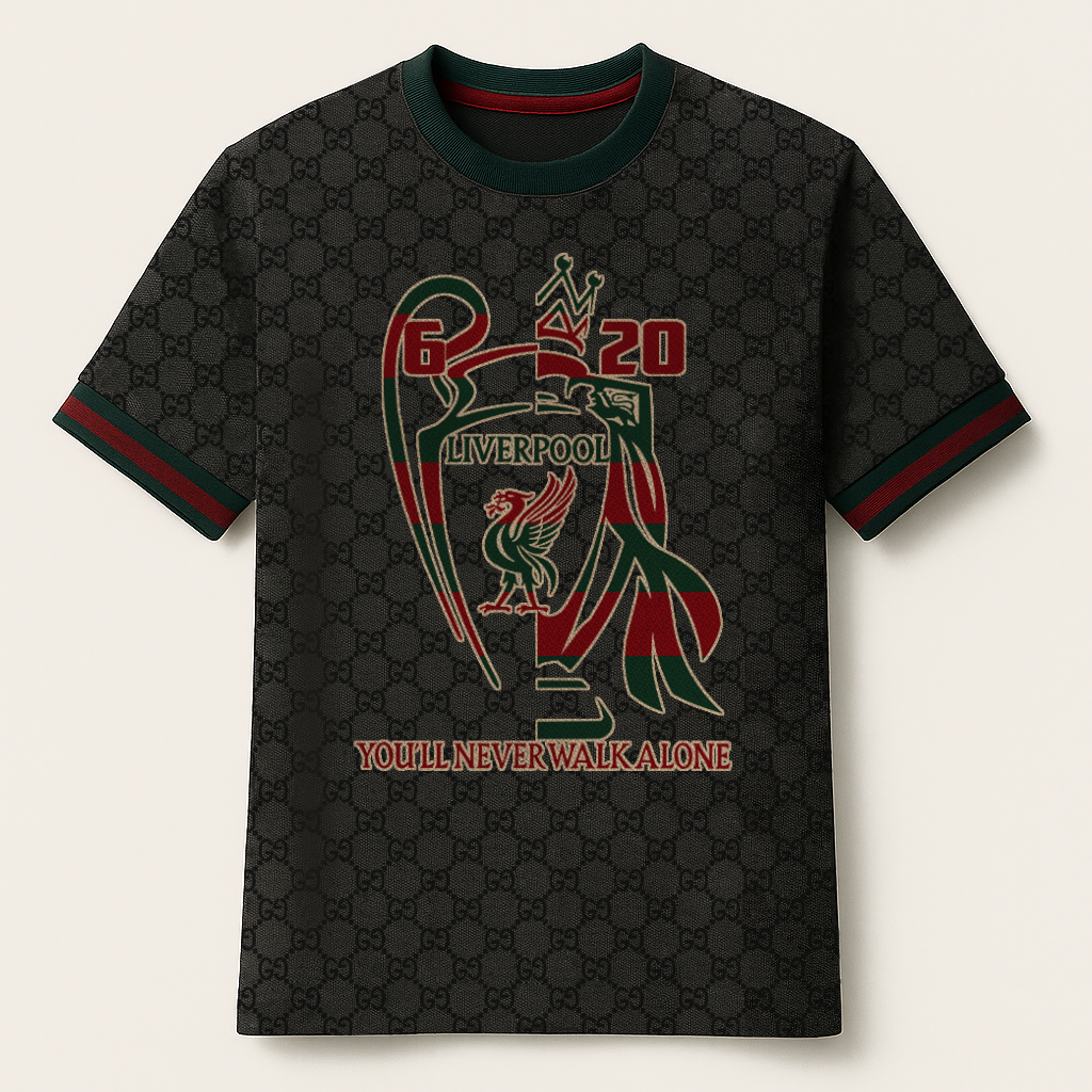 LIV Champions Premier League 2025 Mens Tshirt Black DDTCTND