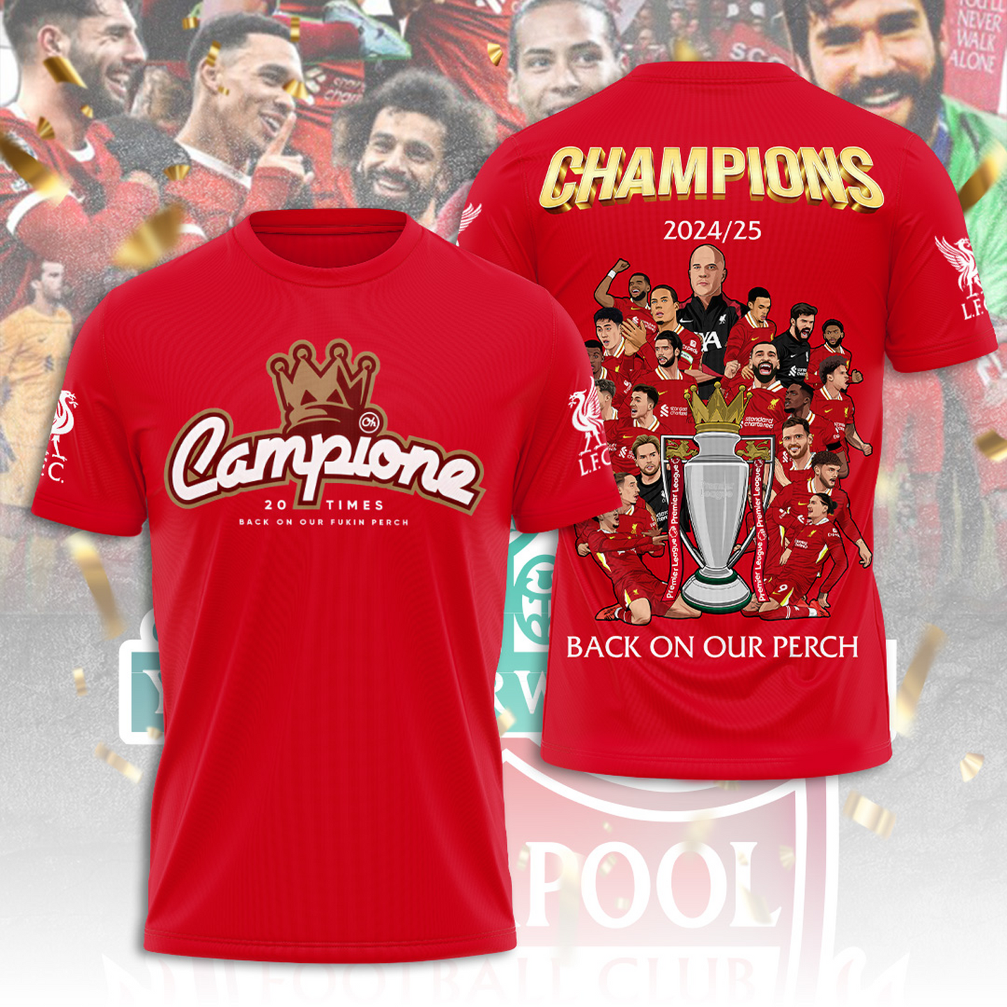 LIV Champions Premier League 3D Shirt V10 NDD
